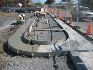 curb and gutter