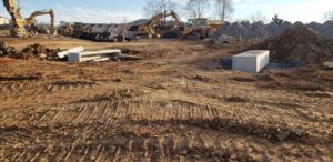 Rent an excavator.